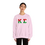 Kappa Sigma Two Toned Greek Lettered Crewneck Sweatshirts