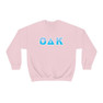Omicron Delta Kappa Two Toned Greek Lettered Crewneck Sweatshirts