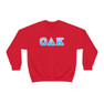 Omicron Delta Kappa Two Toned Greek Lettered Crewneck Sweatshirts