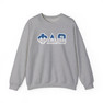 Phi Delta Theta Two Toned Greek Lettered Crewneck Sweatshirts