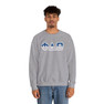 Phi Delta Theta Two Toned Greek Lettered Crewneck Sweatshirts