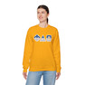 Phi Delta Theta Two Toned Greek Lettered Crewneck Sweatshirts