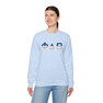 Phi Delta Theta Two Toned Greek Lettered Crewneck Sweatshirts