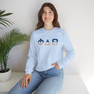 Phi Delta Theta Two Toned Greek Lettered Crewneck Sweatshirts