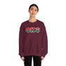 Phi Kappa Psi Two Toned Greek Lettered Crewneck Sweatshirts