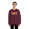 Phi Kappa Tau Two Toned Greek Lettered Crewneck Sweatshirts