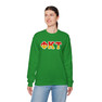Phi Kappa Tau Two Toned Greek Lettered Crewneck Sweatshirts