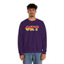Phi Kappa Tau Two Toned Greek Lettered Crewneck Sweatshirts