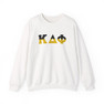Kappa Delta Phi Two Toned Greek Lettered Crewneck Sweatshirts