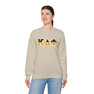 Kappa Delta Phi Two Toned Greek Lettered Crewneck Sweatshirts