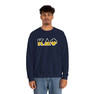 Kappa Delta Phi Two Toned Greek Lettered Crewneck Sweatshirts