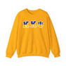 Kappa Kappa Psi Two Toned Greek Lettered Crewneck Sweatshirts