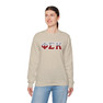 Phi Sigma Kappa Two Toned Greek Lettered Crewneck Sweatshirts