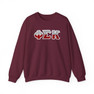 Phi Sigma Kappa Two Toned Greek Lettered Crewneck Sweatshirts