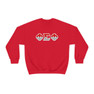 Phi Sigma Phi Two Toned Greek Lettered Crewneck Sweatshirts