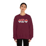 Printify Phi Sigma Phi Two Toned Greek Lettered Crewneck Sweatshirts 