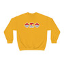 Printify Phi Sigma Phi Two Toned Greek Lettered Crewneck Sweatshirts 