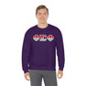 Printify Phi Sigma Phi Two Toned Greek Lettered Crewneck Sweatshirts 