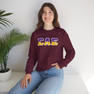 Sigma Alpha Epsilon Two Toned Greek Lettered Crewneck Sweatshirts