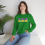 Sigma Alpha Epsilon Two Toned Greek Lettered Crewneck Sweatshirts