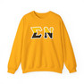 Sigma Nu Two Toned Greek Lettered Crewneck Sweatshirts