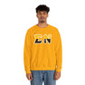 Sigma Nu Two Toned Greek Lettered Crewneck Sweatshirts