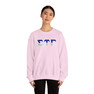 Sigma Tau Gamma Two Toned Greek Lettered Crewneck Sweatshirts