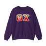 Theta Chi Two Toned Greek Lettered Crewneck Sweatshirts