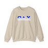 Theta Delta Chi Two Toned Greek Lettered Crewneck Sweatshirts