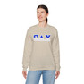 Theta Delta Chi Two Toned Greek Lettered Crewneck Sweatshirts