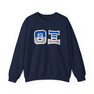 Theta Xi Two Toned Greek Lettered Crewneck Sweatshirts