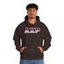 Alpha Chi Rho Two Toned Greek Lettered Hooded Sweatshirts