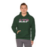 Alpha Chi Rho Two Toned Greek Lettered Hooded Sweatshirts