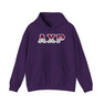 Alpha Chi Rho Two Toned Greek Lettered Hooded Sweatshirts