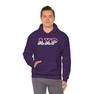 Alpha Chi Rho Two Toned Greek Lettered Hooded Sweatshirts
