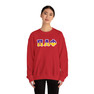 Pi Lambda Phi Two Toned Greek Lettered Crewneck Sweatshirts