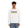 Pi Kappa Phi Two Toned Greek Lettered Crewneck Sweatshirts