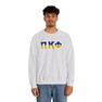 Pi Kappa Phi Two Toned Greek Lettered Crewneck Sweatshirts