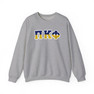 Pi Kappa Phi Two Toned Greek Lettered Crewneck Sweatshirts