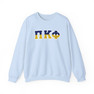 Pi Kappa Phi Two Toned Greek Lettered Crewneck Sweatshirts