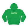 Alpha Delta Phi Two Toned Greek Lettered Hooded Sweatshirts