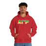 Alpha Gamma Rho Two Toned Greek Lettered Hooded Sweatshirts