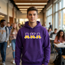 Alpha Kappa Lambda Two Toned Greek Lettered Hooded Sweatshirts