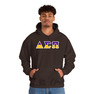 Delta Sigma Pi Two Toned Greek Lettered Hooded Sweatshirts