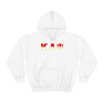 Kappa Alpha Psi Two Toned Greek Lettered Hooded Sweatshirts