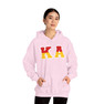 Kappa Alpha Two Toned Greek Lettered Hooded Sweatshirts