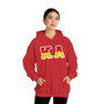 Kappa Alpha Two Toned Greek Lettered Hooded Sweatshirts