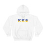 Kappa Kappa Psi Two Toned Greek Lettered Hooded Sweatshirts