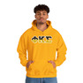 Phi Kappa Sigma Two Toned Greek Lettered Hooded Sweatshirts