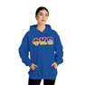 Phi Kappa Theta Two Toned Greek Lettered Hooded Sweatshirts